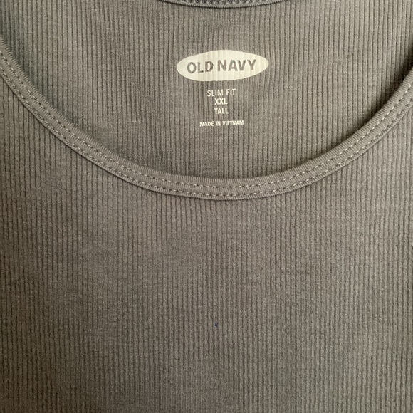 Old Navy | Tall Slim Fit Ribbed Tank - Picture 2 of 4